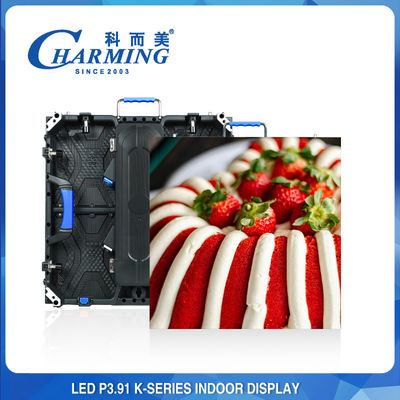 Wynajem Led Display Wewnętrzny Zewnętrzny Full Color Ledwall P3.9 P3.91 Led Video Wall 500x500mm Die Cast Aluminium Display