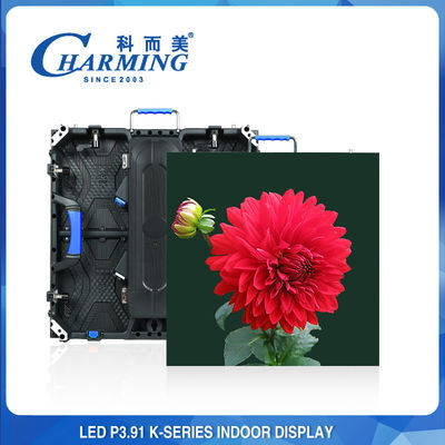 P3.91 Wnętrze LED Video Display Digital Signage Reklamowy ekran na ścianie