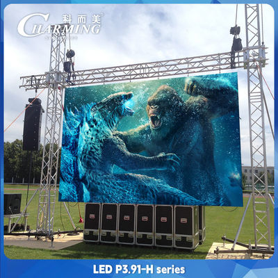 P3.91 H Series Outdoor LED Wall Display Wynajem Ekranu Seksowny Wideo Na Scenie Dj