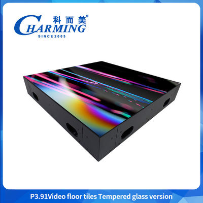 Profesjonalny China Indoor SMD1921 wodoodporne 3D szkło lustro LED Display Dance Floor Digital Signage LED Video Płytki podłogowe dla wydarzeń