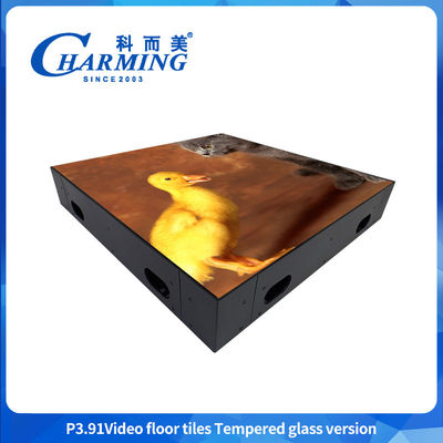 P3.91 Panel podłogowy LED Led Stage Floor Disco Floor with Hard Glass Can Waterproof