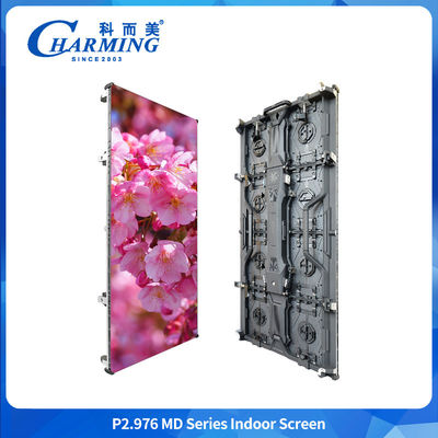 Charmingngled Front Service P2.98 Wnętrze Led Wall Display Elastyczny ekran do reklamy Wynajem