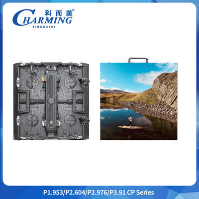 Smd2020 P3.91 Jasne kolory Wnętrza Elastyczne Led P2.98 ±10° krzywa Wyższa płaskość ściana wideo P2.6 HD Efekty wizualne 3D Duże wynajem Wydarzenia komercyjne