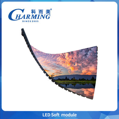 Hotsale Led Soft P4 Module Panel wyświetlania wewnętrznego Moduł 256 * 128MM Tylko waga 255g