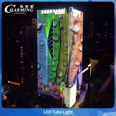 U38 RGB Led Tube Light DC24V Widok 140° Stosowanie do projektów zewnętrznych