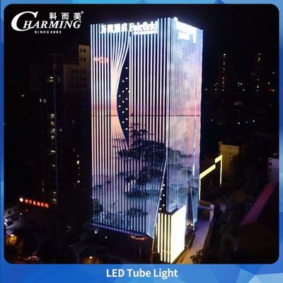 U30 Niskiej Mocy RGBW Led Tube Light Sterowanie DMX do Projektów Oświetlenia Zewnętrznego