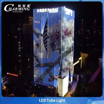 U30 Stop aluminiowy+PC RGBW Led Tube Light DMX Do użytku na mostku zewnętrznym