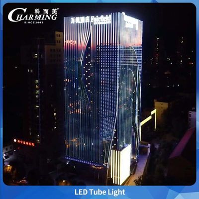 Lampa LED U40 w kształcie tuby z certyfikatami BIS i LAN SASO, ukryte prowadzenie przewodów, przeznaczona do użytku zewnętrznego, wodoodporna i przyjazna dla środowiska
