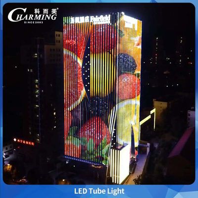 U38 Tube Light Waterproof Building Elevation DC24V Aluminiowy niewidzialny projekt okablowania