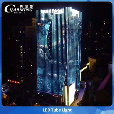 Urocze 24W 0.5/1m Aminal Video RGB Led Oświetlenie Rurowe do Fasady Budynku