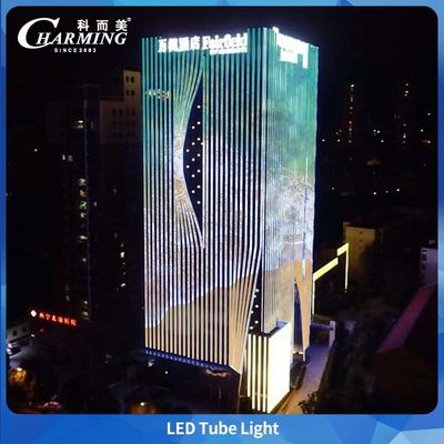 RGB U38 Tube Light 1000/500*38*58MM Przejście 3C Certyfikacja CE dla budynków zewnętrznych Łatwe utrzymanie
