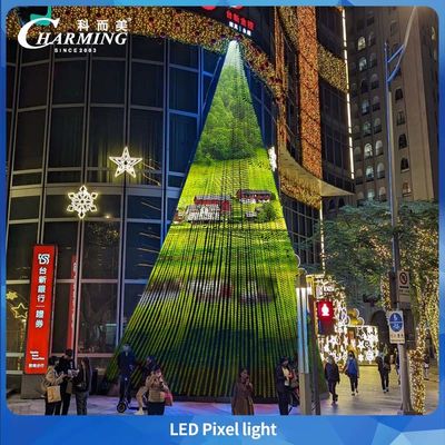30mm RGBW Wodoodporna dioda LED Pixel Point Light IP66 Zewnętrzne Oświetlenie Świąteczne