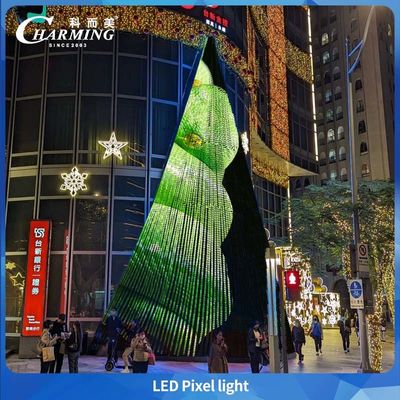 Flat Transparent Ip66 Outdoor Led Pixel Light Niska moc dla mostów