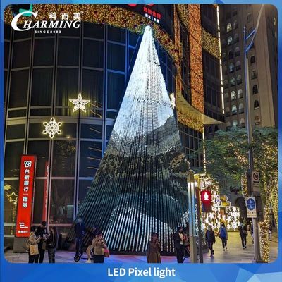 Pixel Light Rgb Led Pixels 30mm Prężnica IP66 RGB Led Pixel Light Dekoracja wnętrza zewnętrznego Oświetlenie budynków Mosty