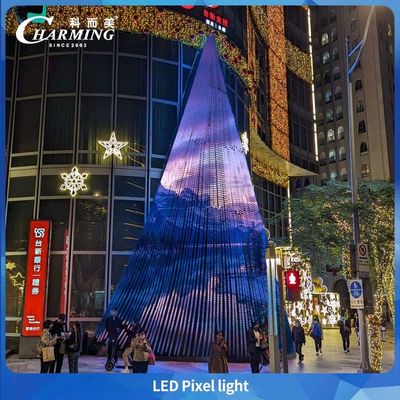 RGB IP65 Zewnętrzne wodoodporne drzewo bożonarodzeniowe LED Pixel Light SMD3535 Facade Lighting