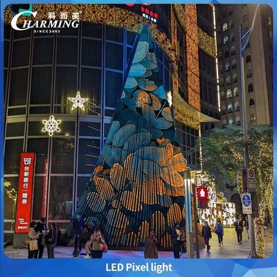 Światła pixelów LED 50C SMD3535 IP66 SPI Control Światło zewnętrzne Dekoracja ścian zewnętrznych Światło sceniczne