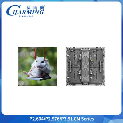 P3.91 Zewnętrzny wypożyczalny ekran LED IP65 wodoodporny 500*1000mm/500*500mm 7680Hz Wypożyczalny ekran wielokrotny