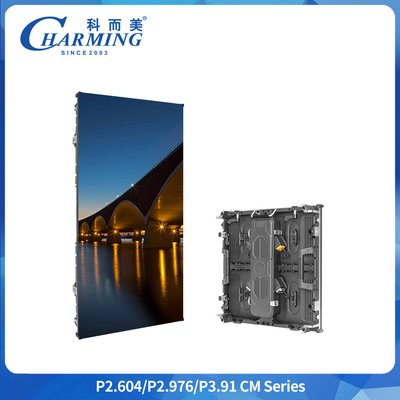 Zewnętrzny wyświetlacz LED P3.91 IP65 500x1000mm RGB Ekran do wynajmu w różnych kształtach