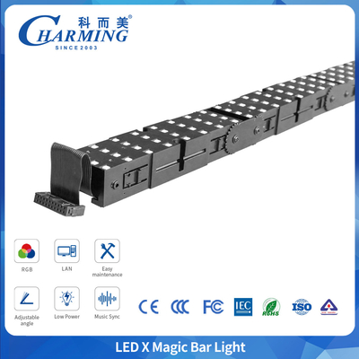 140° kąt widzenia PC Materiał skorupy RGB Długa żywotność Kolorowe oszałamiające światło LED Magic Bar Light