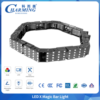 Osłona PC SMD3838 RGB Modułowa magiczna listwa LED do dekoracji holi hotelowych