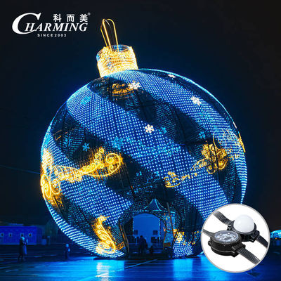 CM-40C Wysokiej Jasności Pixel Light φ40x15.2mm RGB IP66 PC Shell Idealny do oświetlenia billboardów i mostów