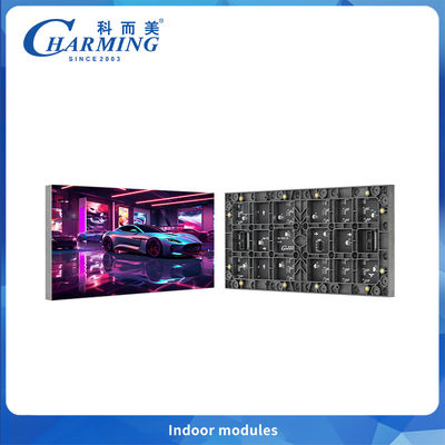 Najlepsza cena modułu LED P2.5 do wnętrz o drobnym rastrze z magnetycznym mocowaniem, łatwy montaż na ścianie