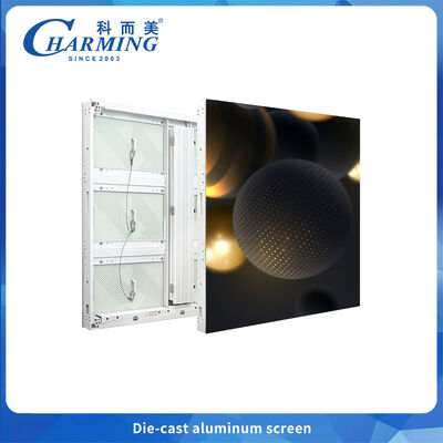 Multi-layer barrier outdoor LED display P6 Thin and light for advertising with heat dissipation and high brightness