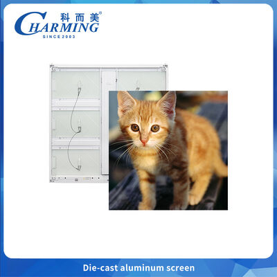 Ukryte okablowanie zewnętrznego wyświetlacza LED P6 do reklamy z wysoką jasnością z fabryki w Chinach