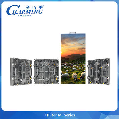 Outdoor LED Display P3.91 Hard Connection with Hub Board Portable LED Rental Screen Panel 500*500mm